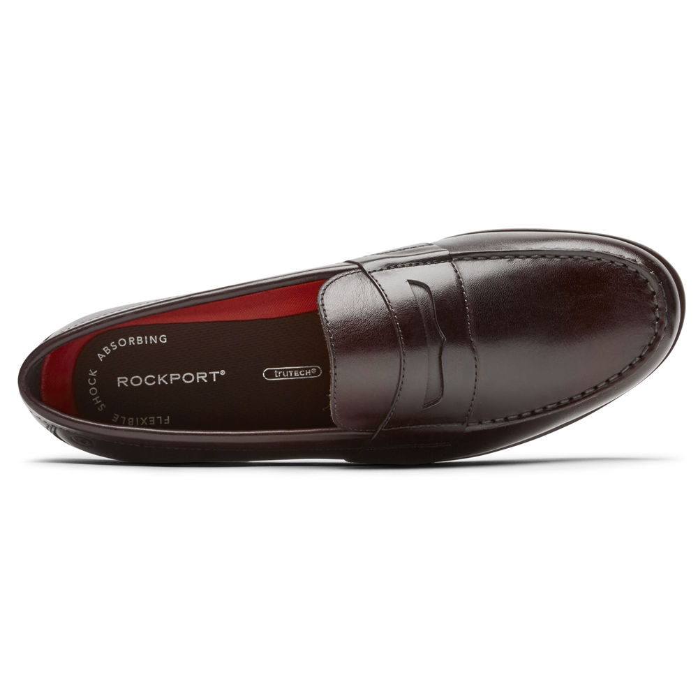 Rockport Loafers Herre Mørke Brune - Classic Lite 2 Penny - EDWS23649